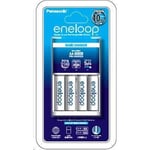 Panasonic Eneloop Basic Charger + AA Eneloop Batteries 2000mAh 4 Pack