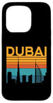 Coque pour iPhone 15 Pro Dubaï Emirats Arabes Unis Skyline City Retro Arabes Emirats Architecture