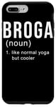 iPhone 7 Plus/8 Plus Broga yoga for real Men matching bros Namaste Boys Bromance Case