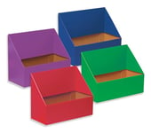 Classroom Keepers Lot de 4 porte-dossiers, couleurs assorties, 24,5 cm H x 30,5 cm l x 14,5 cm P