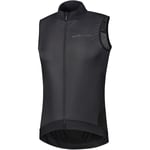 Shimano Clothing Men's S-PHYRE Wind Gilet, Black, Size M