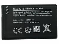 BL-5C Original Nokia Li-Ion 1020mAh Battery ORIGINE NOKIA E50 E60 N70 N71 N72