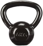 Amazon Basics Kettlebell en fonte 6 kg, noir