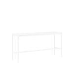 Muuto - Base High Table - 190 x 50 cm, Skiva - Vit laminat - Vit plastkant, Underrede - Vit, Höjd - 95 cm - Barbord - Mika Tolvanen - Hvit - Metall/Tre/Plast