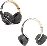 Apache Casque Haut-Parleur 2 En 1 Sur Oreillette Sans Fil Bluetooth 5.0, Microphone Mains Libres Et Contrôle Du Volume, Pilote De 40 Mm, Casque Sans Fil Pour Cours En Ligne, Pc, Smartphone,[X2284]