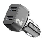 USB BILLADER DUAL M/2 UTTAK 24W