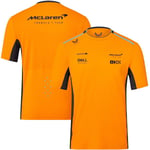 McLaren F1 2023 Officiellt Team T-Shirt Tee Orange Herr Kortärmad Orange Orange XL