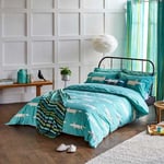 Scion Living Mr Fox Duvet Cover King Size Teal