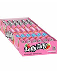 24 st. Wonka Laffy Taffy Strawberry - Karamellstång med Jordgubbesmak - Hela Låda 551 gram (USA Import)