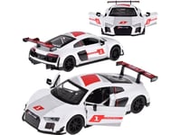 Leker Bil Metall Modell Sport Audi R8 Lms Skala 1:32 Lyder Lys Za4609