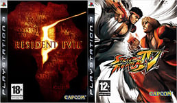 Bipack Resident Evil 5 + Street Fighter IV