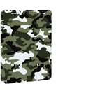 Étui avec Kindle Paperwhite,Compatible avec L'Étui Arrière en Cuir Kindle 8Th/10Th pour Paperwhite 1/2/3/4 Auto Sleep/Wake Smart Cover Vert Camouflage Urbain, Paperwhite 3 7Th Gen