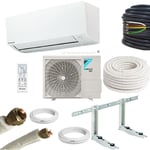 Daikin avec kit d'installation 7 mètres – Mono-split 18000 btu – 5.1 kw FTXC50D RXC50D, a++, climatiseur reversible mural split fixe - gamme