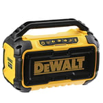 DEWALT - Enceinte Bluetooth XR 10,8/14,4/18 / 54V - DCR011-XJ - Sans Fil - Enceinte Connectée avec Port USB - Connectabilité dans un Rayon Maximal de 30 mètres