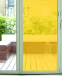 The Window Film Company Rainbow Coloured Window Film, Mid Yellow, 1220 mm x 1 M