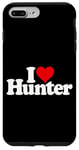 iPhone 7 Plus/8 Plus I LOVE HEART HUNTER NAME ON A TEE Case