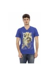 Trussardi Action Mens Blue Cotton T-Shirt - Size 2XL