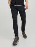 Jack & Jones Jack &amp; Jones Marco Joe Slim Fit Cargo Trousers - Black, Black, Size 36, Inside Leg Regular, Men