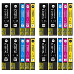 20 Ink Cartridges XL (Set+Bk) to replace Epson T3596 + T3591 (35XL) Compatible