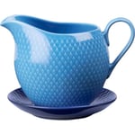 Lyngby Porcelæn - Rhombe Color sausekanne 67 cl blå