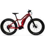 Fatbike El Tunturi eMax Burgundy Red L 2025