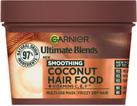 Garnier Hair Food 3-in-1 Hair Treatment Mask, Smooths and Nourishes 400ml