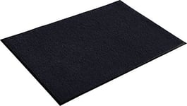 Wash+Dry Raven Black Tapis Del Sol, Polyamide, Noir, 50x75cm