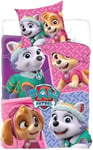 Paw Patrol Skye and Everest Polyester Duvet Set UK Single Size (U.S Twin)