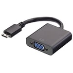 Lindy Convertisseur Mini-HDMI (Type C) vers VGA