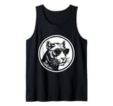 Panther Illustration Tank Top