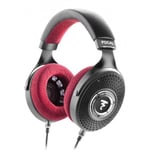 Focal Clear MG Professionnal - Casque Circum Aural Ouvert Cuir Noir Microfibre Rouge