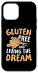 Coque pour iPhone 12 mini Sans gluten et vivre le rêve d'un régime sans pain