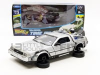 WELLY 1/24 - DE LOREAN BACK TO THE FUTURE II - FLYING VERSION 22441F