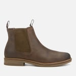 Barbour Men's Farsley Leather Chelsea Boots - Choco - UK 8