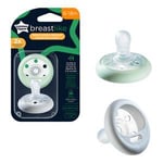 Tommee Tippee breast like sutter 6-18 mdr. - 2 stk. Smokker Mor & Barn Smokker 6 mnd +