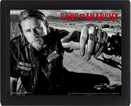 Sons Of Anarchy Jackson 10x8 Framed 3D Poster, Multi-Colour