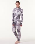 Outdoor & Essential Freestyle Baselayer Set w Fleece tube Snow Camo - S