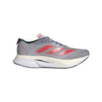 adidas Adizero Boston 12 - Chaussures running homme Halo Silver / Solar Red / Dash Grey 50.2/3