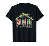 The Greatest Gifts For All Christmas Nativity Jesu Christian T-Shirt