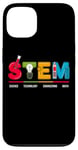 Coque pour iPhone 13 STEM Day Professeur Science Technologie Ingénierie Mathématiques