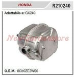 Silencieux Honda Motoculteur GX 240 R210240