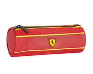 FERRARI KIDS - Trousse d'école officielle Ferrari, étui de rangement léger et compact, facile à transporter et à ranger dans le sac à dos, avec fermeture à glissière pratique, 22 x 8 cm, rouge Rudy,