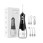 Extralink Beauty oral irrigator L10 – kraftig vannflosser med lang batteritid, svart