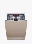 Neff N50 S155ECX07G Integrated Dishwasher, Stainless Steel