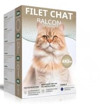 WOOWOOD® Filet Chat Balcon [Renforcé par Fil supplémentaire] | Filet Chat | Filet de Protection Chat | Filet Balcon Chat | Filet Protection Chat | Filet pour Chat (8X3m)