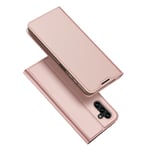 DUX DUCIS Skin Pro Faux Leather Wallet Case for Samsung Galaxy A13 5G, Rose Gold