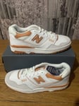 New Balance 550 Burnt Orange Cream White Size UK 9.5 EUR 44 US 10 BB550LSC