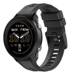 Garmin Fenix ​​5 Plus Klockarmband i silikon, 22mm - Svart