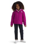 THE NORTH FACE Girl's Reversible Shasta F/Z Fleece Jacket, Deep Mulberry, 7 Years