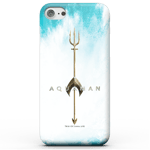 Coque Smartphone Logo - Aquaman pour iPhone et Android - Samsung S6 Edge - Coque Simple Matte